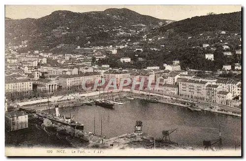 Cartes postales Nice Le Port Bateau