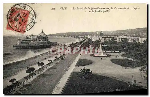 Cartes postales Nice Le Palais de la Promenade La Promenade des Anglais