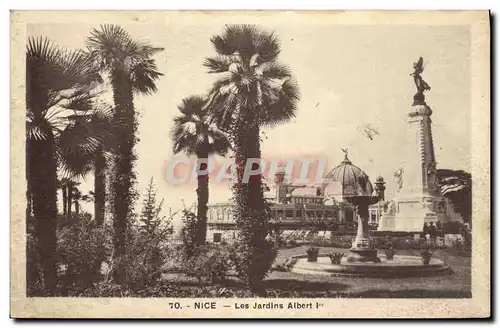 Cartes postales Nice Les Jardins Albert 1er