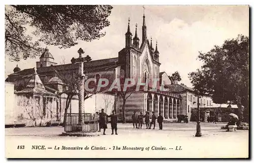 Cartes postales Nice Le monastere de Cimiez