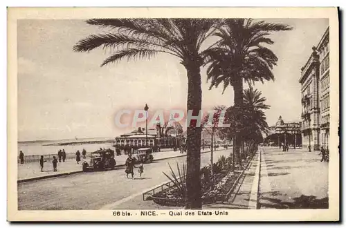 Cartes postales Nice Quai des Etate Unis