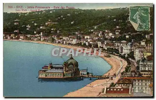 Cartes postales Nice Jetee promenade Baie des anges