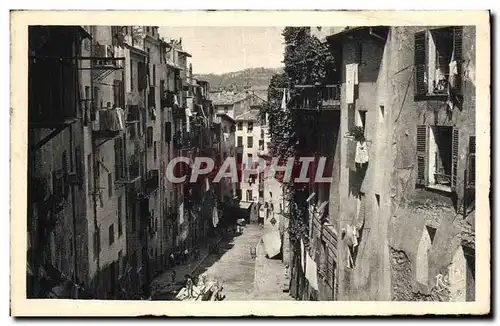 Cartes postales Nice Une Rue de la Vieille Ville