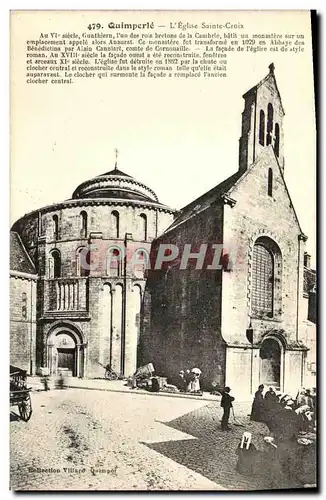 Cartes postales Quimperle Eglise Saint Croix Marche