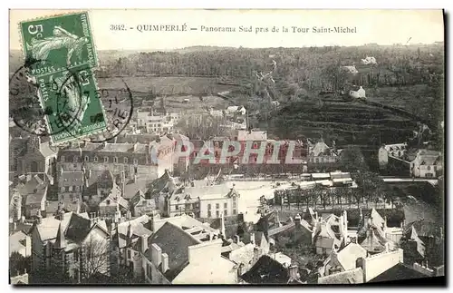 Cartes postales Quimperle Panorama Sud pris de la Tour Saint Michel