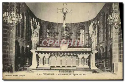 Cartes postales Quimperle Maitre Autel de L Eglise Ste Croix