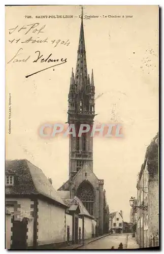 Cartes postales Saint Pol Leon Le Creisker Le Clocher a Jour