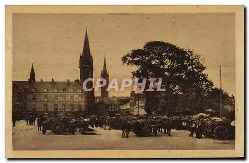 Cartes postales Saint Pol Leon Le Marche des Artichauts