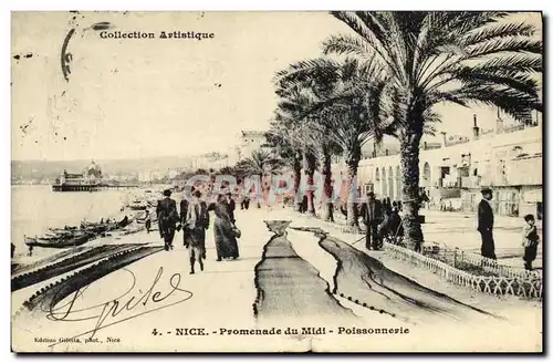 Cartes postales Nice La Jetee Promenade du Midi