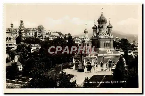 Ansichtskarte AK Nice La Nouvelle Eglise Russe Russie Russia