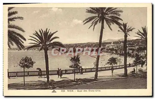 Cartes postales Nice Quai des Etats Unis