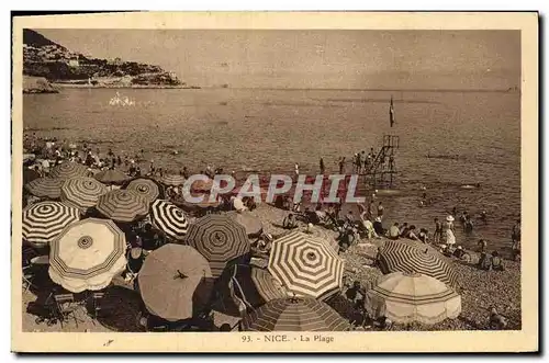 Cartes postales Nice La Plage