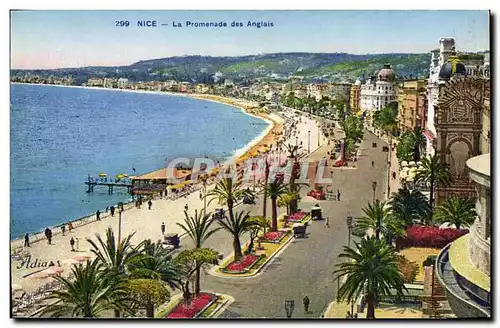 Cartes postales Nice Promenade des Anglais