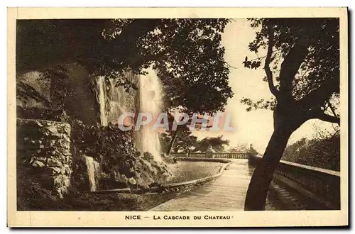 Cartes postales Nice La Cascade du Chateau