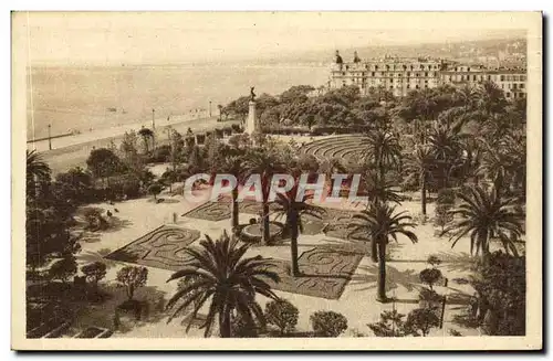 Ansichtskarte AK Nice Les Jardin Albert 1er Promenade des Anglais