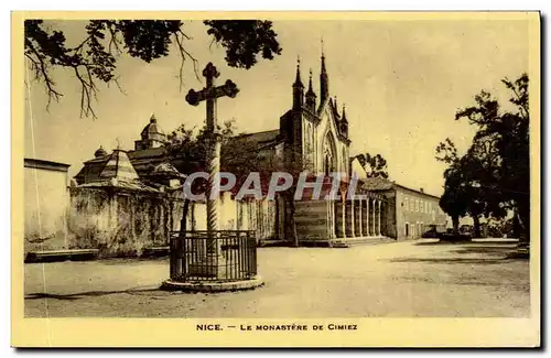 Cartes postales Nice Le Monastere du Cimiez