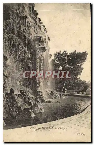 Ansichtskarte AK Nice La Cascade du Chateau