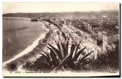 Cartes postales Nice Panorama pris du Chateau