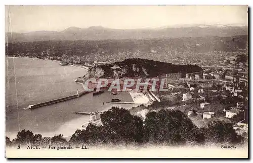 Cartes postales Nice Vue generale