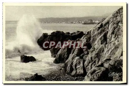 Cartes postales Nice Rochers de Rauba Capeu