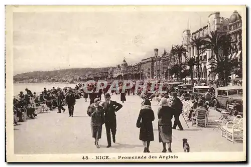Cartes postales Nice Promenade des Anglais