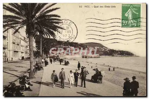 Cartes postales Nice Quai des Etats Unis