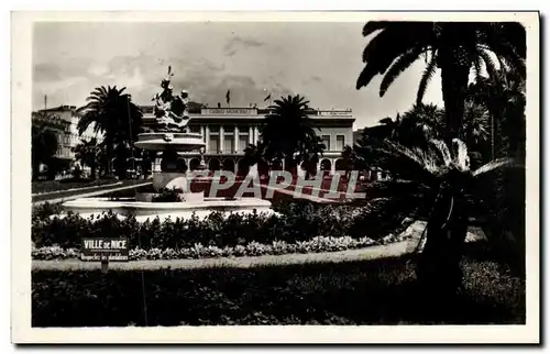 Cartes postales Nice Les Jardins et le Casino Municipal