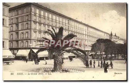 Cartes postales Nice Le Grand Hotel