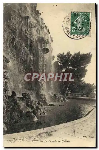 Cartes postales Nice La Cascade du Chateau