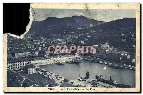 Cartes postales Nice entre les Collines Le Port