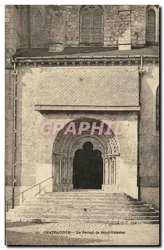 Cartes postales Chateaudun Le Portail de Saint Valerien