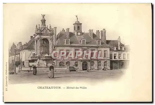 Cartes postales Chateaudun Hotel de Ville