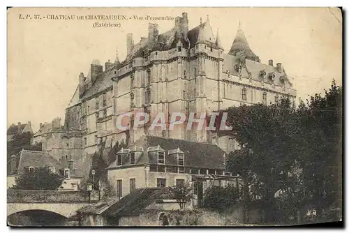 Cartes postales Chateau de Chateaudun Vue d ensemble