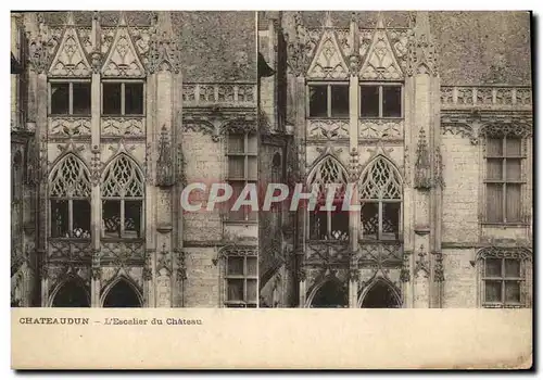 Cartes postales Chateaudun L Escalier du Chateau