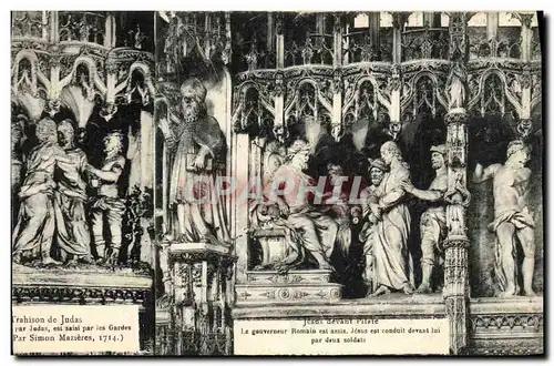 Cartes postales Jesus devant Pilate Chartres