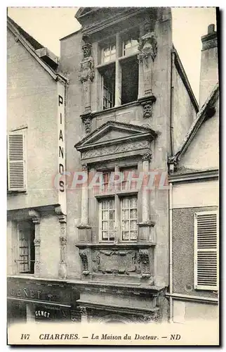 Cartes postales Chartres La Maison du Docteur Pianos