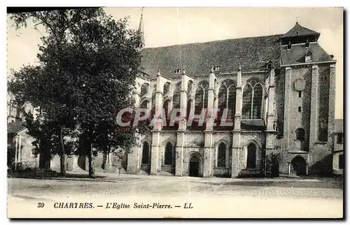 Cartes postales Chartres L Egise Saint Pierre