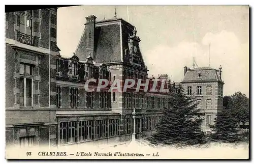 Cartes postales Chartres L Ecole Normade d Institutrices