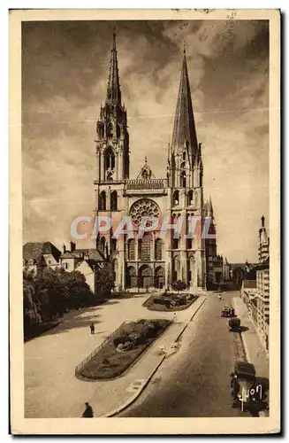 Cartes postales Chartres La Cathedrale