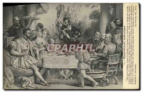 Ansichtskarte AK Eure et Loir historique chateau d Anet