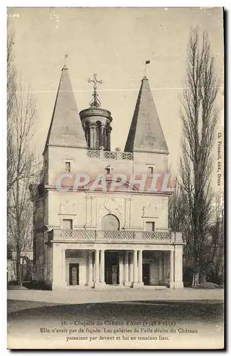 Cartes postales Chapelle du Chateau d Anet