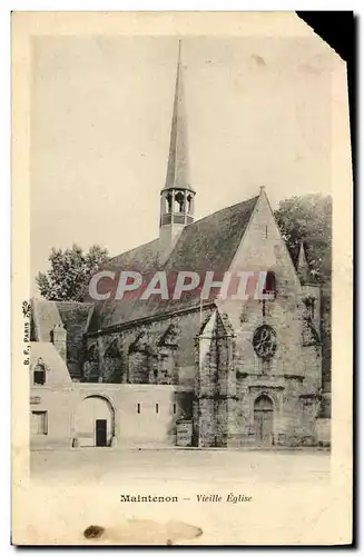 Cartes postales Maintenon Vieille Eglise