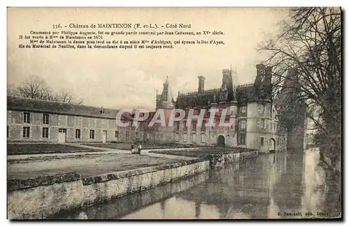 Cartes postales Maintenon Chateau Cote Nord