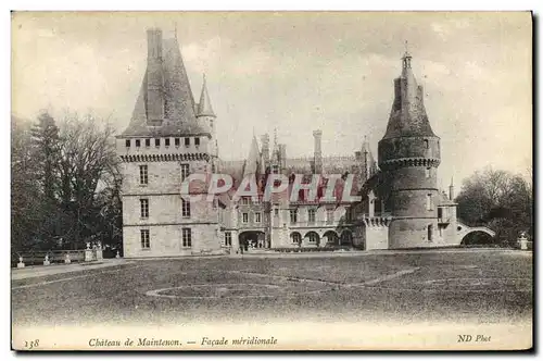 Ansichtskarte AK Maintenon Chateau Facade Meridionale