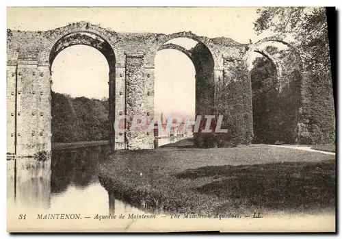 Cartes postales Maintenon Le Chateau Aqueduc