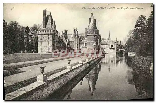 Ansichtskarte AK Maintenon Le Chateau Facade Meridionale