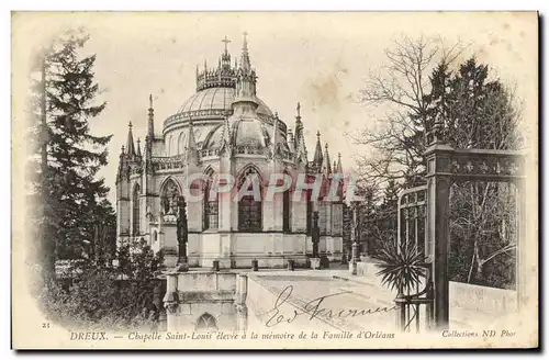 Cartes postales Dreux Chapelle St Louis