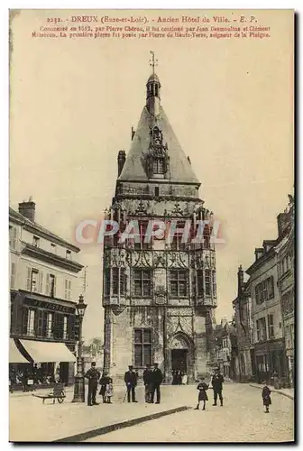 Cartes postales Dreux Ancien Hotel de Ville