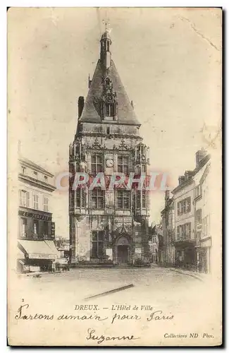 Cartes postales Dreux L Hotel de Ville