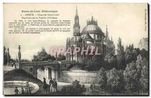 Ansichtskarte AK Dreux Chapelle Saint Louis Sepulture de la famille d Orleans